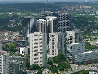 Niecodzienne widoki Katowic